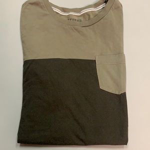 Express crew neck tee t-shirt cotton xs